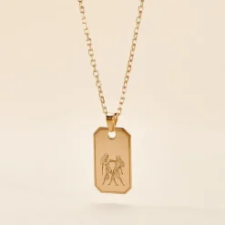 Collier Plaqué Or Quintien