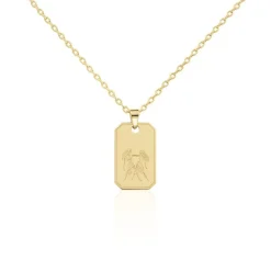 Collier Plaqué Or Quintien