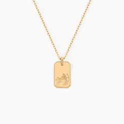 Collier Plaqué Or Quintien