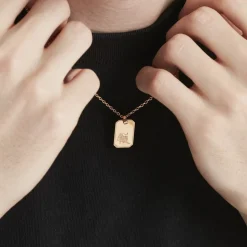 Collier Plaqué Or Quintien