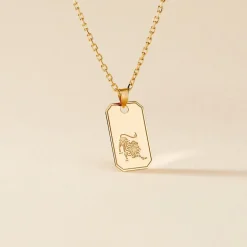 Collier Plaqué Or Quintien