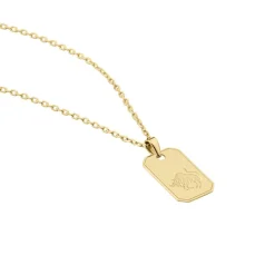 Collier Plaqué Or Quintien