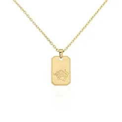 Collier Plaqué Or Quintien