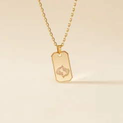 Collier Plaqué Or Quintien