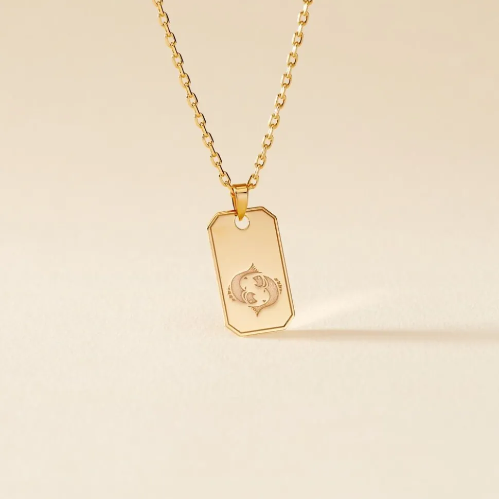 Collier Plaqué Or Quintien