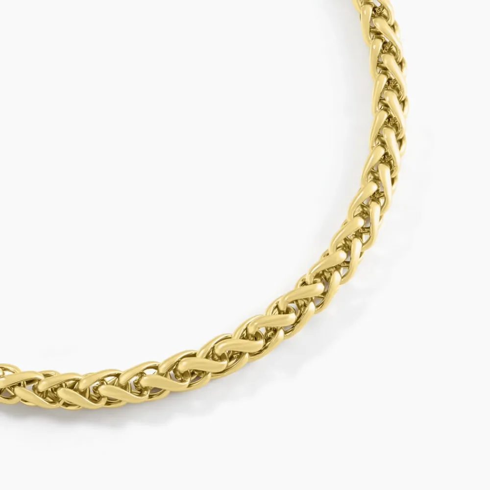 Marc Orian Colliers Fantaisie|Colliers > Collier Pondichery Acier Jaune