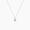 Marc Orian Colliers Diamant|Colliers > Collier Purete Or Blanc Diamant