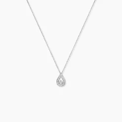 Marc Orian Colliers Diamant|Colliers > Collier Purete Or Blanc Diamant