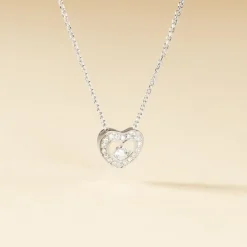 Marc Orian Colliers Diamant|Colliers > Collier Purete Or Blanc Diamant