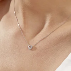 Marc Orian Colliers Diamant|Colliers > Collier Purete Or Blanc Diamant