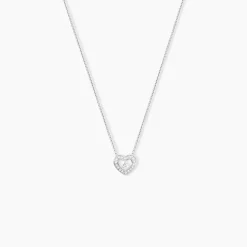 Marc Orian Colliers Diamant|Colliers > Collier Purete Or Blanc Diamant