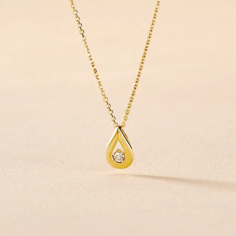 Marc Orian Colliers Diamant|Colliers > Collier Purete Or Jaune Diamant