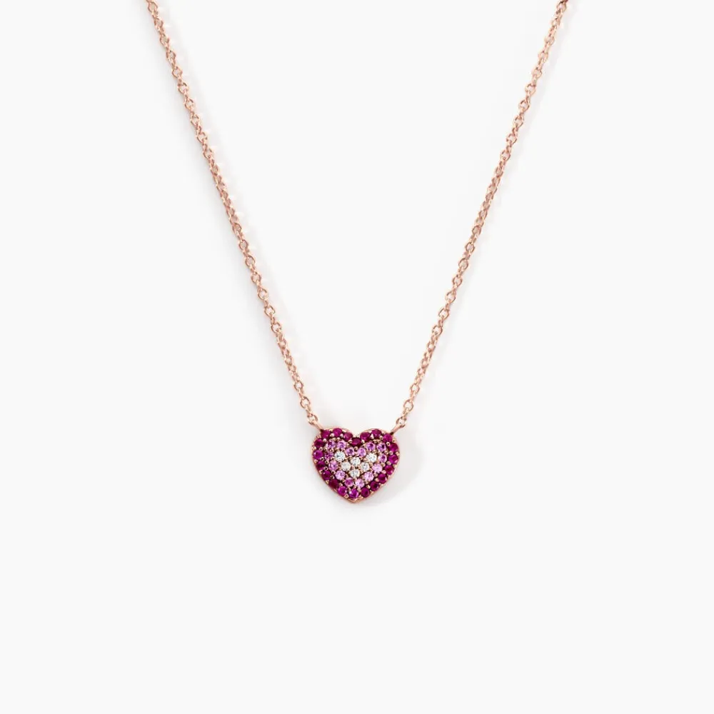 Marc Orian Colliers Fantaisie|Colliers > Collier Reflets Romantiques Argent Rose Oxyde De Zirconium