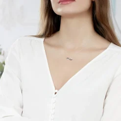 Marc Orian Colliers Diamant|Colliers > Collier Rejane Or Blanc Diamant