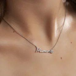 Marc Orian Colliers Fantaisie|Colliers Cœur > Collier Rera Argent Blanc Oxyde De Zirconium