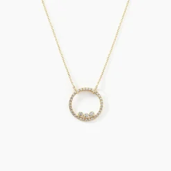 Marc Orian Colliers|Colliers Avec Pierres > Collier Rodica Or Jaune Oxyde De Zirconium