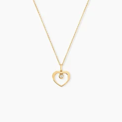 Marc Orian Colliers Cœur|Colliers > Collier Rohanna Or Jaune Oxyde De Zirconium