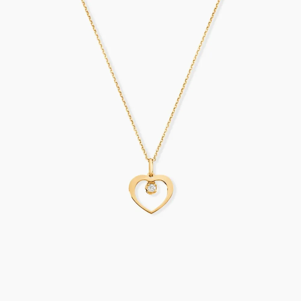 Marc Orian Colliers Cœur|Colliers > Collier Rohanna Or Jaune Oxyde De Zirconium