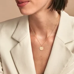 Marc Orian Colliers|Colliers Avec Pierres > Collier Rosalya Or Jaune Nacre