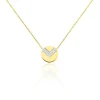 Collier Ruby Or Jaune Diamant