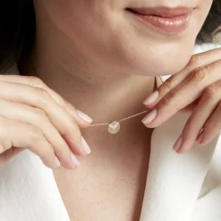 Collier Ruby Or Jaune Diamant