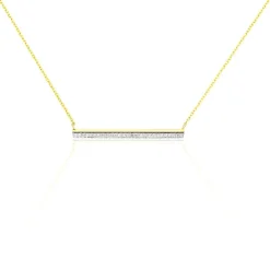 Marc Orian Colliers Diamant|Colliers > Collier Sahteene Or Jaune Diamant