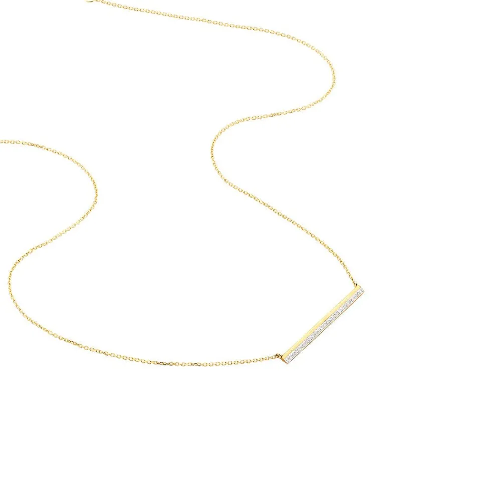Marc Orian Colliers Diamant|Colliers > Collier Sahteene Or Jaune Diamant