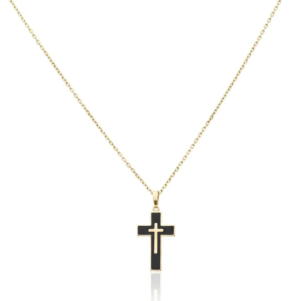 Collier Saleh Plaqué Or Jaune