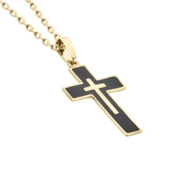 Collier Saleh Plaqué Or Jaune