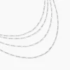 Marc Orian Colliers|Colliers Argent > Collier Santoline Argent Blanc