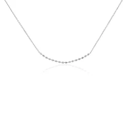 Collier Selina Or Blanc Diamant