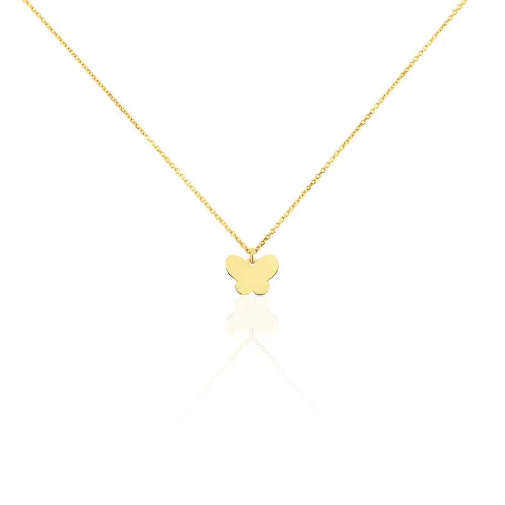 Marc Orian Colliers|Bijoux Enfant > Collier Shaida Papillon Or Jaune