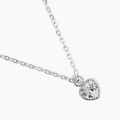 Marc Orian Colliers Fantaisie|Colliers > Collier Shannon Argent Blanc Oxyde De Zirconium