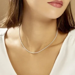 Marc Orian Colliers Fantaisie|Colliers > Collier Shaynisae Argent Blanc