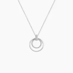 Collier Silvana Argent Blanc Oxyde De Zirconium