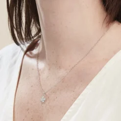Marc Orian Colliers Fantaisie|Colliers > Collier Sitara Argent Blanc