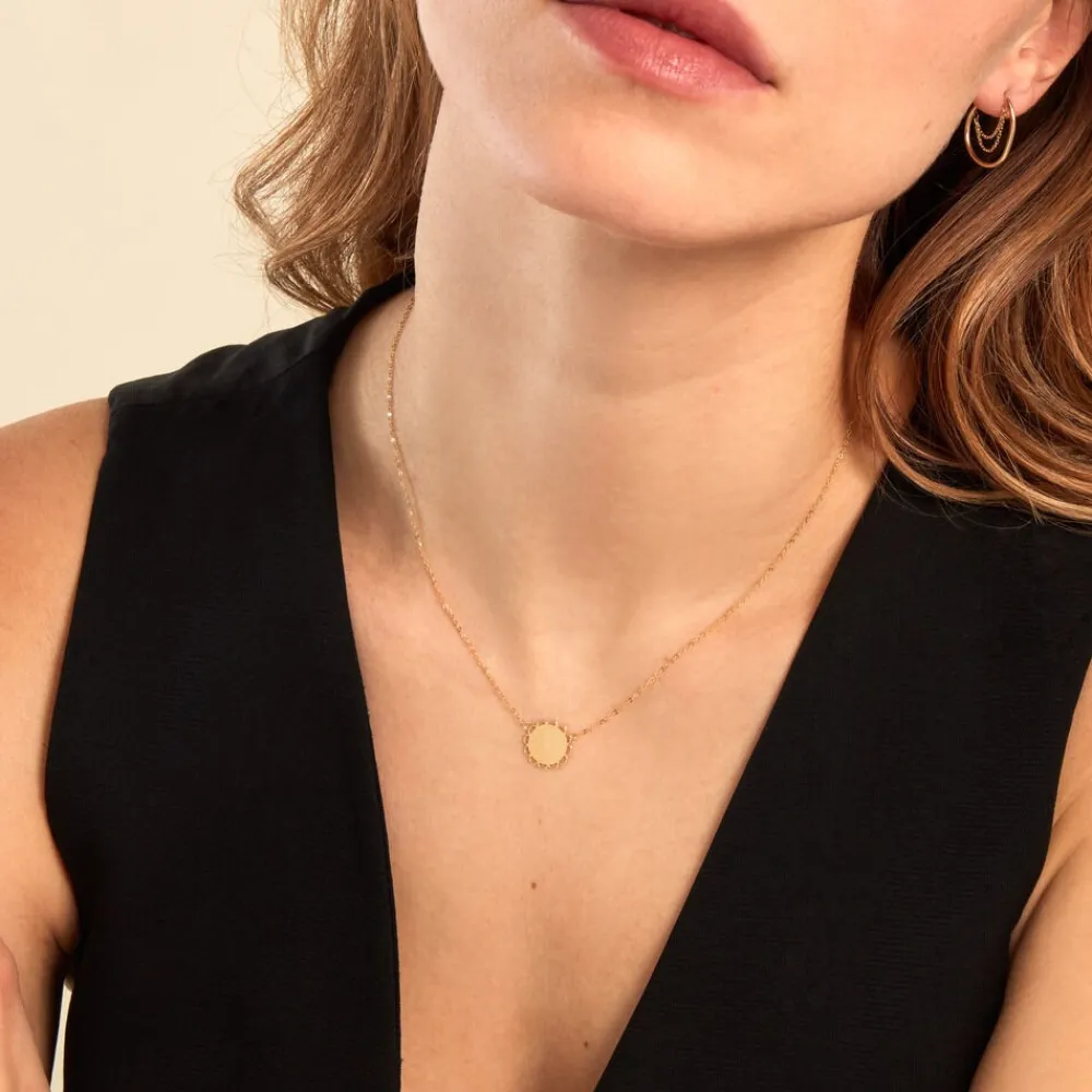 Marc Orian Colliers|Colliers Femme > Collier Solaris Or Jaune