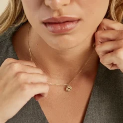 Marc Orian Colliers|Colliers Femme > Collier Soleil Eternel Or Jaune