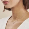 Marc Orian Colliers|Colliers Avec Pierres > Collier Stip Or Blanc Oxyde De Zirconium