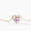 Marc Orian Colliers Fantaisie|Colliers > Collier Suzon Argent Rose Oxyde De Zirconium