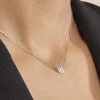 Marc Orian Colliers Fantaisie|Colliers > Collier Swanny Argent Blanc Oxyde De Zirconium