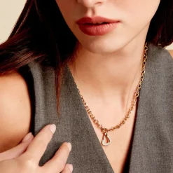 Marc Orian Colliers Fantaisie|Colliers > Collier Sydnee Acier Jaune Cristal