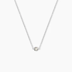 Marc Orian Colliers Fantaisie|Colliers > Collier Sylvette Argent Blanc Oxyde De Zirconium