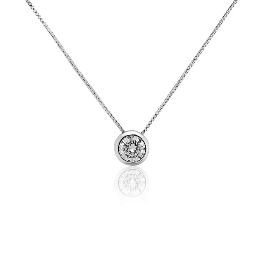 Marc Orian Colliers Fantaisie|Colliers > Collier Talya Argent Blanc Oxyde De Zirconium