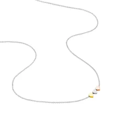 Marc Orian Colliers Fantaisie|Colliers > Collier Tania Argent Tricolore
