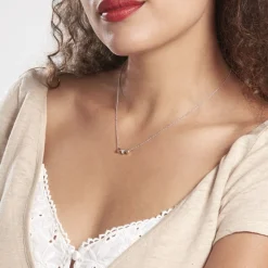 Marc Orian Colliers Fantaisie|Colliers > Collier Tania Argent Tricolore