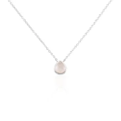 Marc Orian Colliers Fantaisie|Colliers > Collier Tao Argent Blanc Quartz argent blanc quartz rose