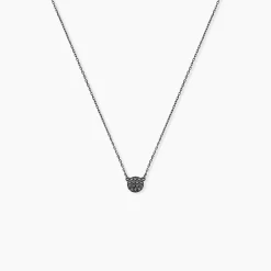 Collier Teani Or Blanc Diamant