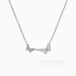 Marc Orian Colliers Fantaisie|Colliers > Collier Thecla Argent Blanc Oxyde De Zirconium