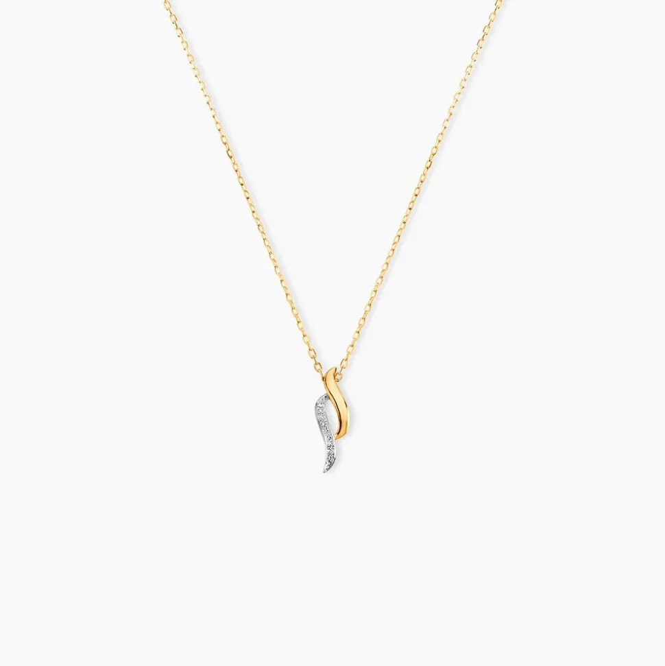 Collier Tylane Or Jaune Diamant